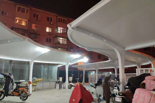 膜結(jié)構(gòu)車棚產(chǎn)品展示